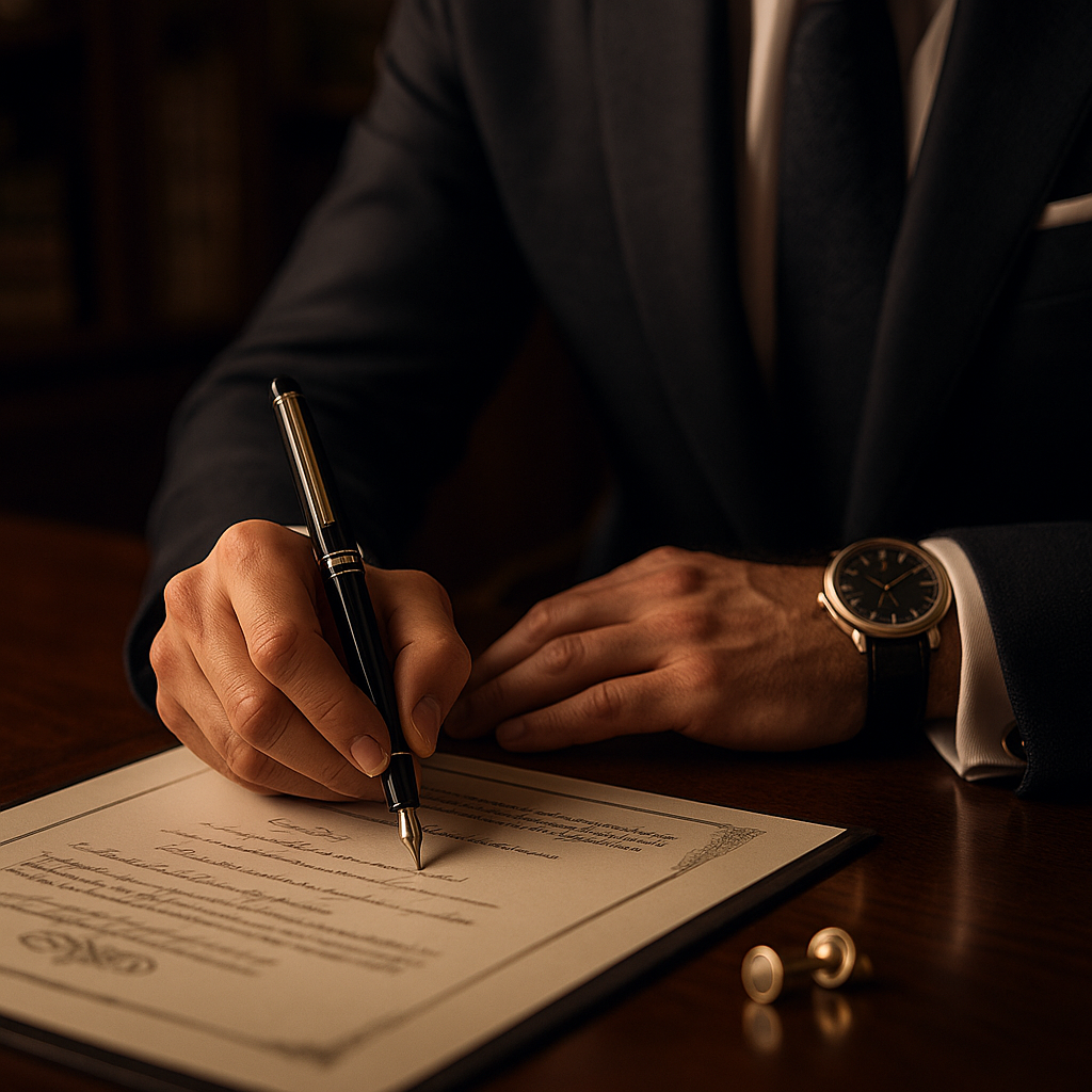 Luxury Pen Signature - The Legacy of Excellence